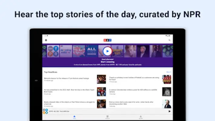 NPR News android App screenshot 5